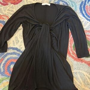 Vintage black kaos long sleeve